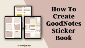 How to make pre crop digital stickers for goodnotes